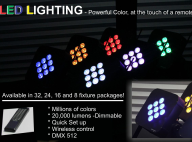 Uniquely Florida, Destination Management- Uniquely Florida - Special Events LED Lighting Equipment, Audio Visual Equipment and Decor for events in Orlando and across the state of Florida.