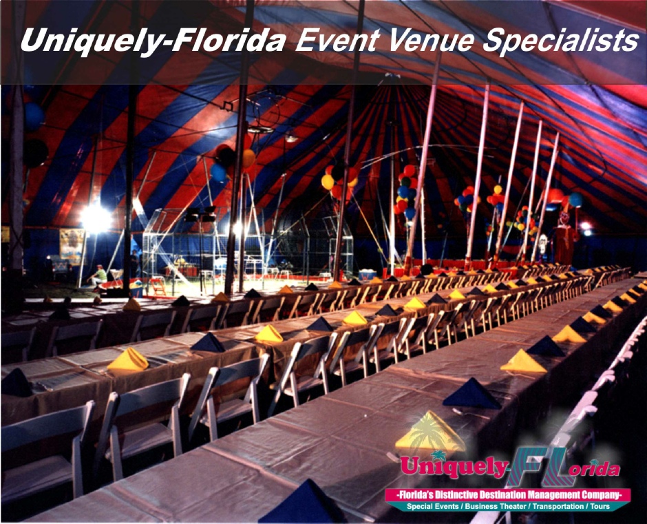 Uniquely Florida, the Central Florida premier special events production company provides Orlando's best Destination Services, we know Florida's best venues for special events and occasions and offer you a Unique flair.