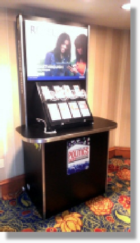TEK Cell Phone and Tablet Charging Kiosk  for Orlando, Central Florida, Miami and Naples.